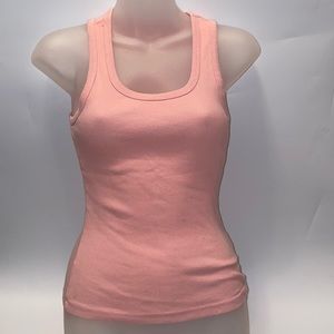 Wet Seal Pink Ribbed Tank Top
